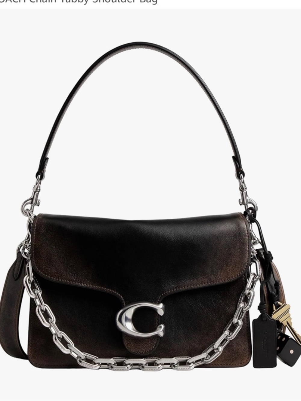 Coach Loved leather Chain Tabby